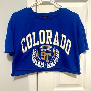 Shein Colorado Crop Top